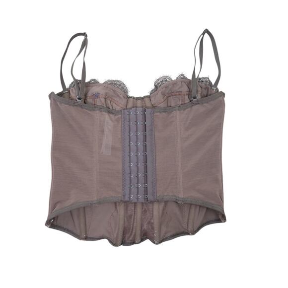 Urban Outfitters Out From Under Modern Love Lace Corset Top M - Picture 4 of 6